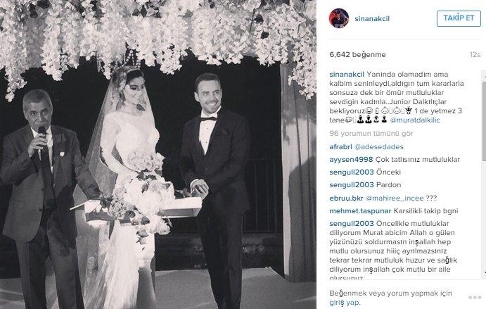 Murat Dalkılıç ile Merve Boluğur evlendi
