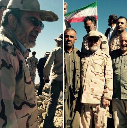 İranlı bakan asker elbisesi giyip Kandil'e çıktı