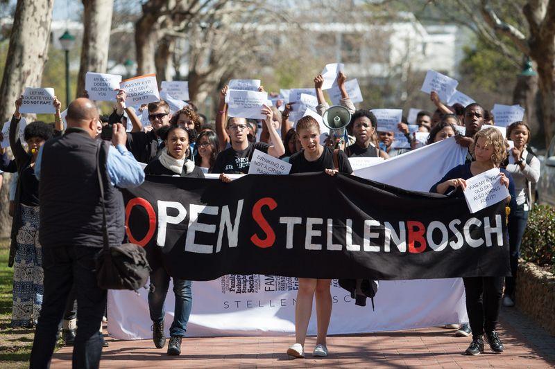 Güney Afrika'da tecavüz karşıtı gösteri