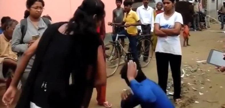 Kızıl Tugay kadınları tacizciyi cezalandırdı