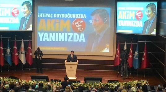 Davutoğlu'nun AKİM töreni konuşması