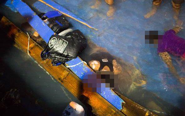 Batan göçmen teknesinde nefes karşılığında para istendi