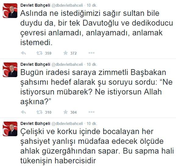 Devlet Bahçeli'den seçim hükümeti açıklaması