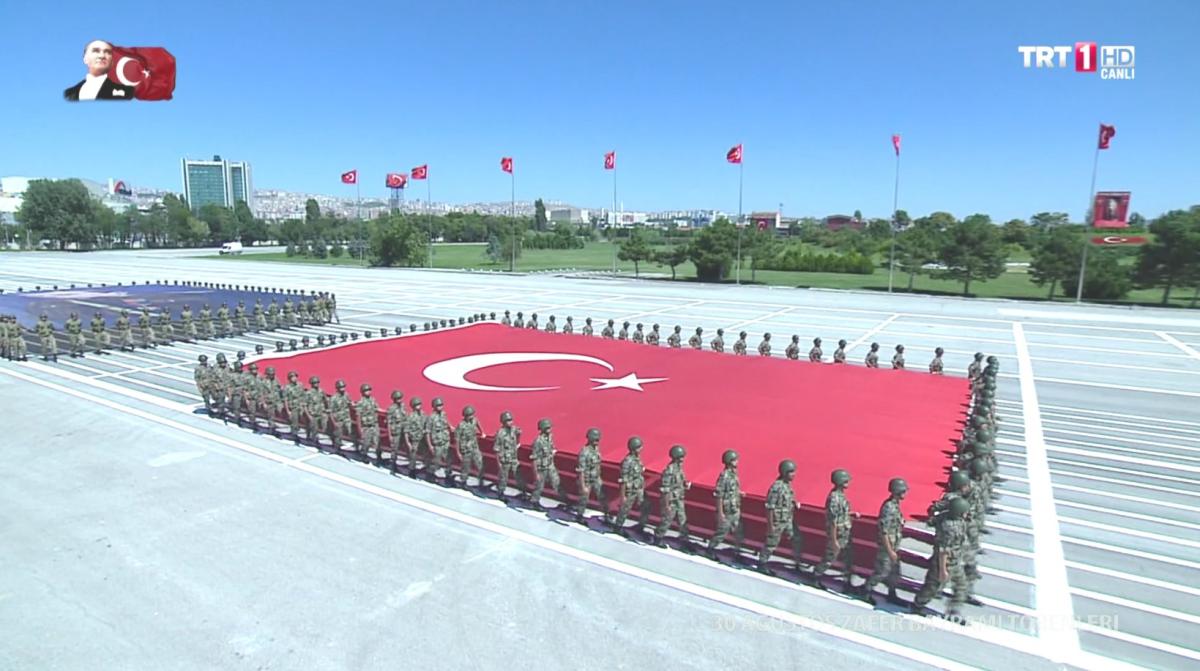 30 Ağustos Zafer Bayramı töreni