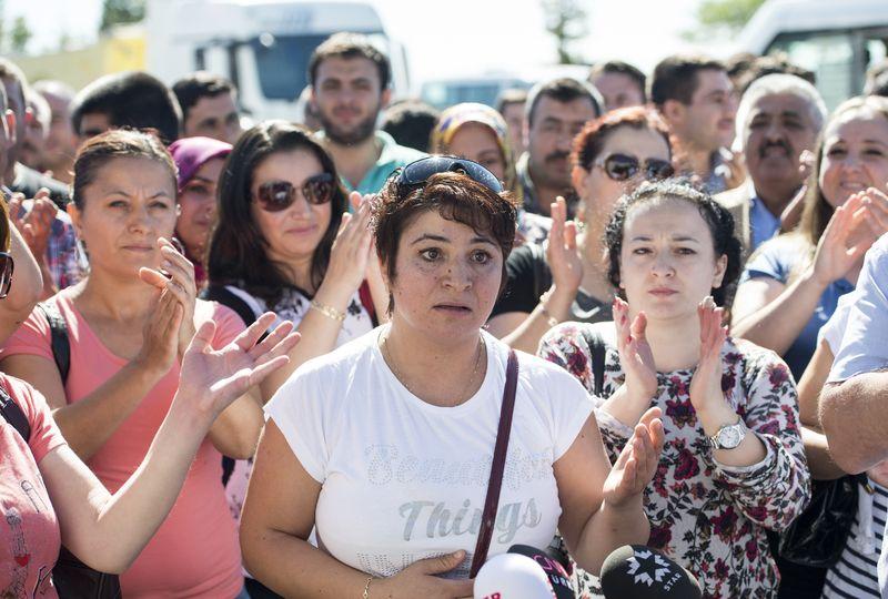 Koza İpek Holding'e destek eylemi düzenlendi