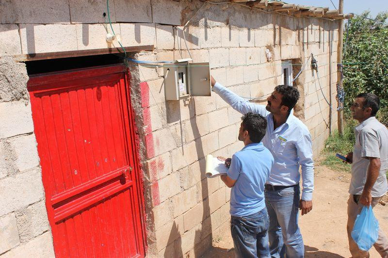 Şanlurfa'da kaçak elektrik kullananlar tespit edildi
