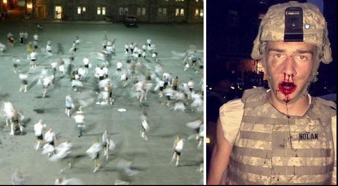 Askeri okuldaki yastık savaşında 30 yaralı