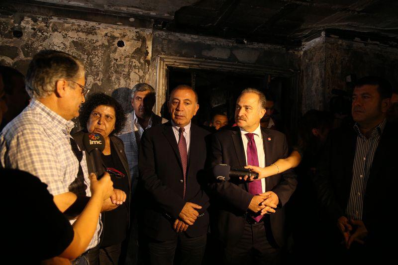 CHP'den HDP'ye geçmiş olsun ziyareti