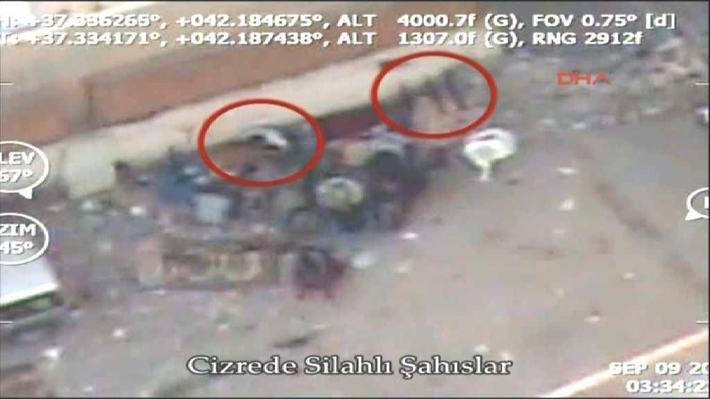 Cizre'deki operasyondan görüntüler