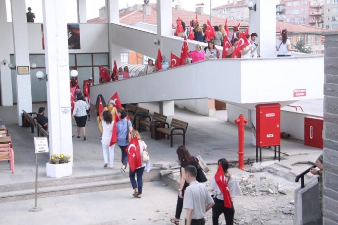 Ankara'da kadınlar askerliğe başvurdu