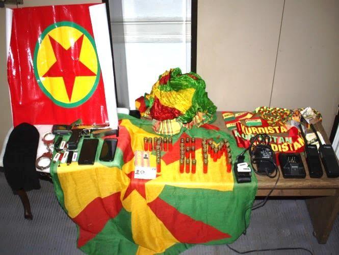 İzmir'deki protesto yürüyüşünde PKK provokasyonu