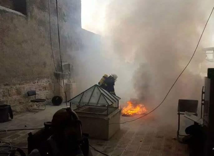 İsrail askerleri Mescid-i Aksa'ya yine saldırdı