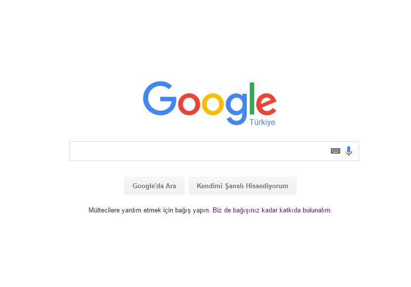 Google'dan Suriyeli mülteciler için bağış kampanyası