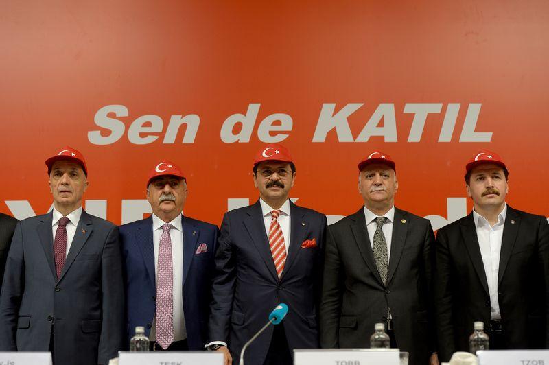 Ankara'da teröre karşı dev yürüyüş