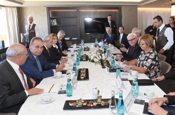 Kılıçdaroğlu Alman bakanla görüştü