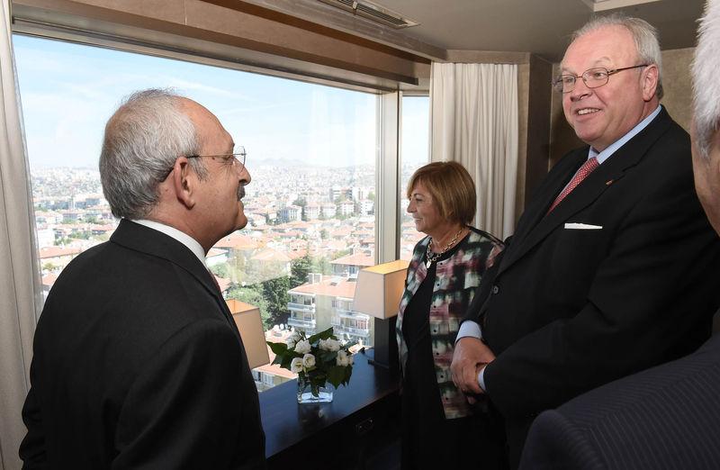 Kılıçdaroğlu Alman bakanla görüştü