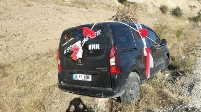 Ankaralı Namık trafik kazası geçirdi