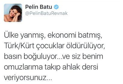 Pelin Batu kızdı: Omuzlarıma bakıp ahlak dersi vermeyin
