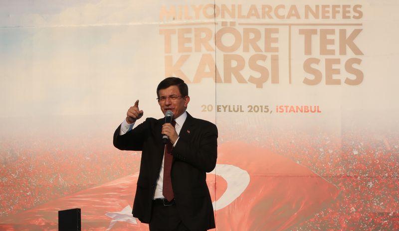 Başbakan Davutoğlu'nun Yenikapı konuşması