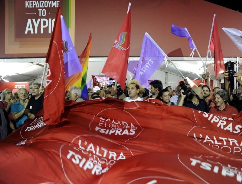 Yunanistan'da seçimi Syriza kazandı