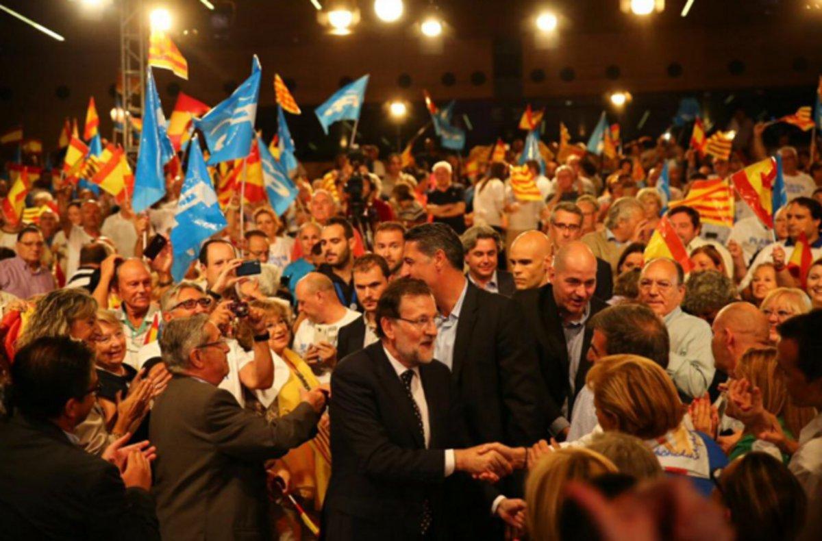 İspanya Başbakanı Rajoy'a Katalan protestosu