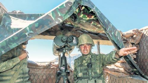 2030 rakımlı Kartal Yuvası'nda Mehmetçik'in bayramı