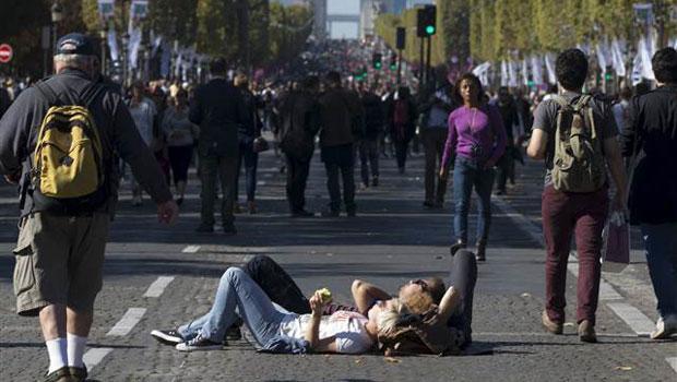 Paris'te ilk araçsız kent günü