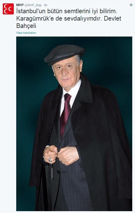 Bahçeli'ye kasket giydiren danışman konuştu