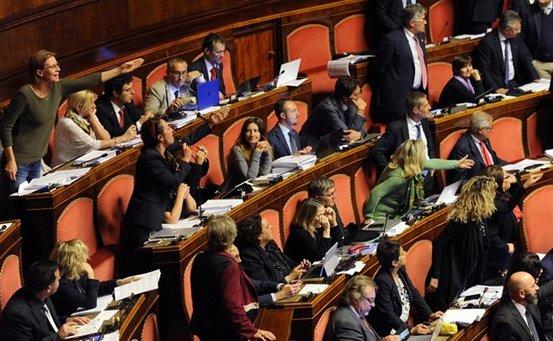 İtalya Senatosu'nu karıştıran hareket