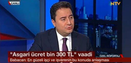 Ali Babacan asgari ücret için tarih verdi