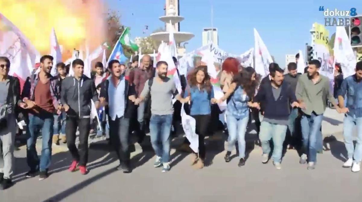 Ankara'daki patlama anı görüntüsü ortaya çıktı