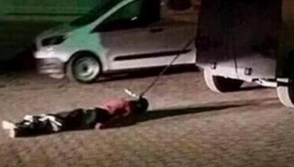 Sürüklenen cenaze ile ilgili 2 polis görevden alındı