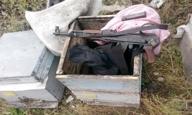 Erzurum'da HDP'li başkanın evinden mühimmat çıktı