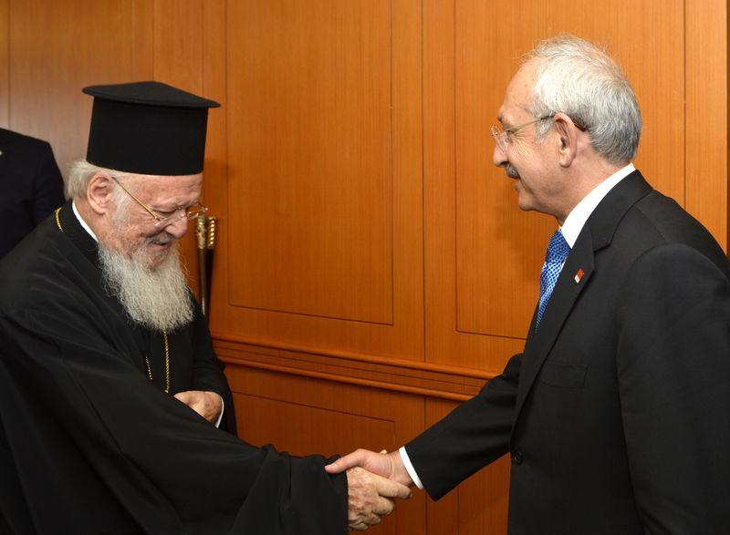 Kılıçdaroğlu din adamlarıyla görüştü