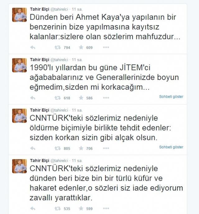 PKK güzellemesi yapan Tahir Elçi tepkilere ateş püskürdü