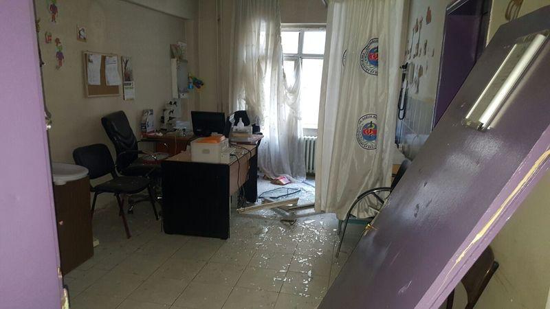 PKK Şemdinli'de hastaneye saldırdı