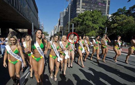 En güzel kalça yarışmasında elenen kız intihara kalkıştı