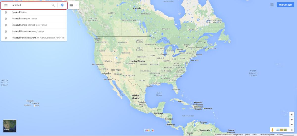 Google Street View Türkiye'de kullanımda