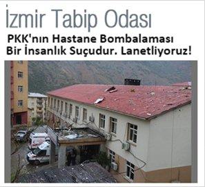 İzmir Tabip Odası PKK terörünü lanetledi
