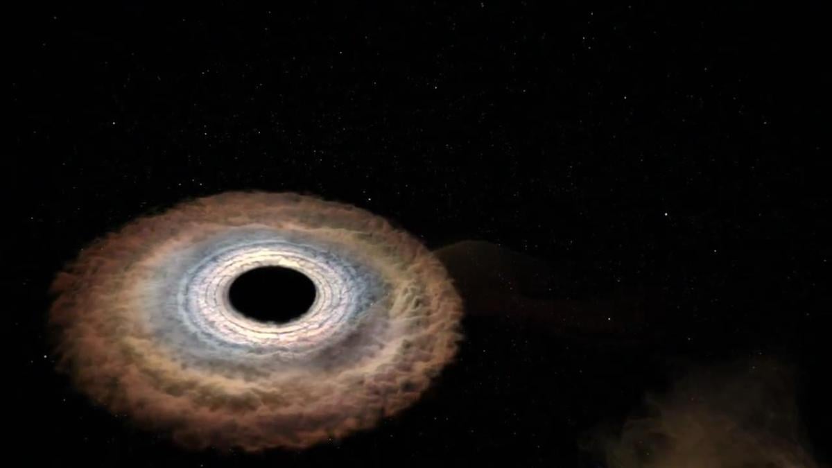 NASA yıldızın parçalanma anını yayınladı