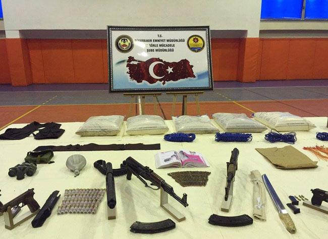 IŞİD'in silah zulası oldu