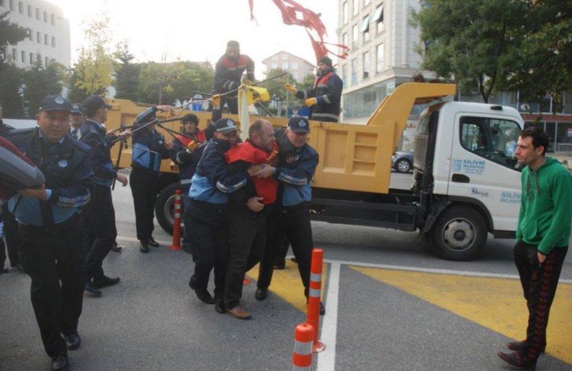 CHP'li belediye işçileri dövdürdü