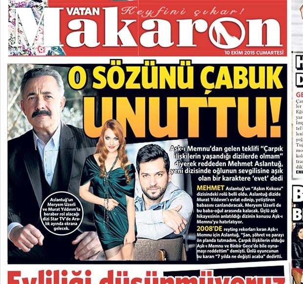 Mehmet Aslantuğ tartışmalı diziden çekildi