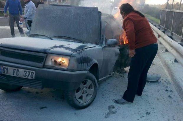 Düzce'de LPG'li araç yandı: 2 ölü