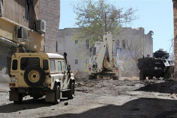 Diyarbakır Silvan'daki operasyondan görüntüler