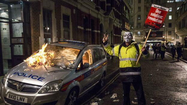 BBC Londra'da 1 Milyon Maske eylemini canlı vermedi