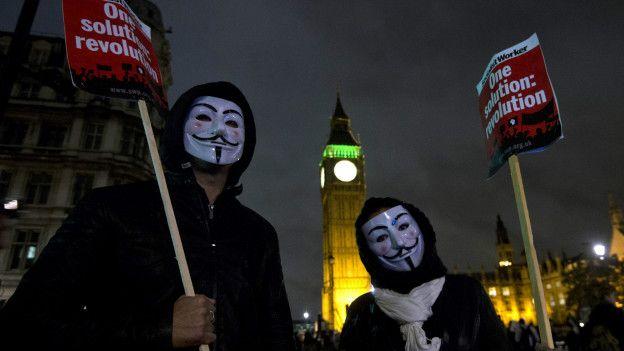 BBC Londra'da 1 Milyon Maske eylemini canlı vermedi