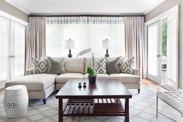 Dikdörtgen salonlar için 6 dekorasyon önerisi