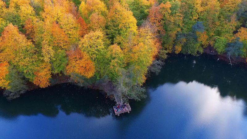Bolu Yedigöller'de renk cümbüşü