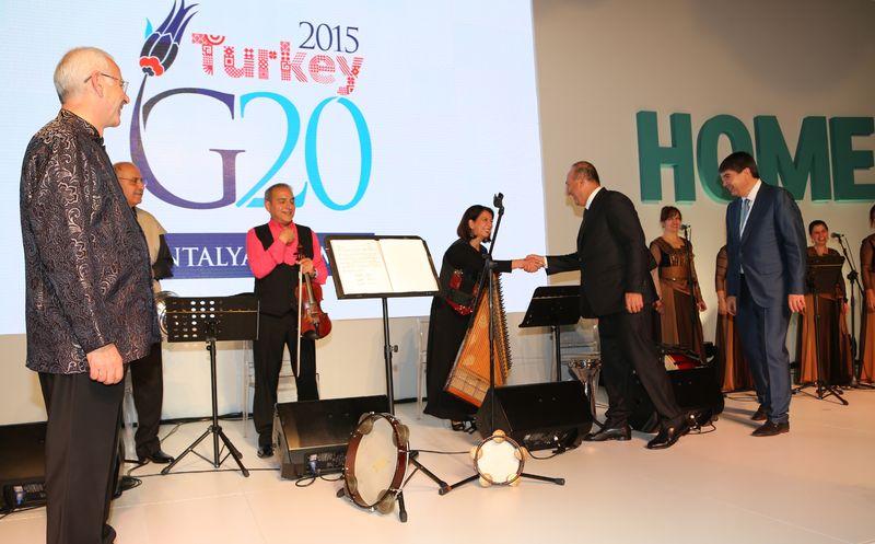 G20 Zirvesi öncesi 7 dilde konser